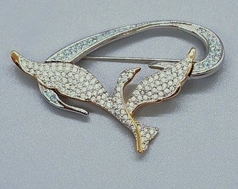 Vintage Swarovski Celebrate the Spirit: Freedom Dove Brooch