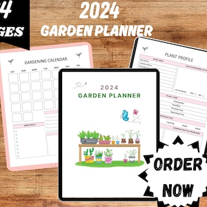 Dominando a arte do planejamento de jardins em 2024: o guia do especialista para um jardim de tirar o fôlego, o planejador definitivo de pacotes de jardins para organização