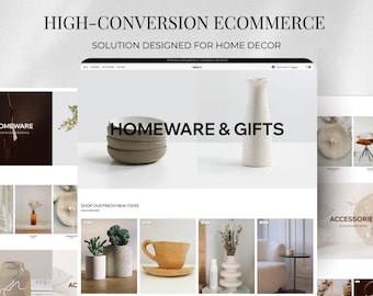 Modelo de e-commerce para Wix Studio, design moderno para boutique online (produto digital)