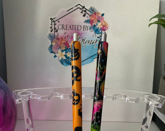 Refillable Halloween Epoxy Gel Pen