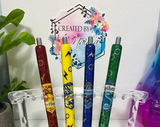 Refillable Harry Potter Glitter Epoxy Gel Pens