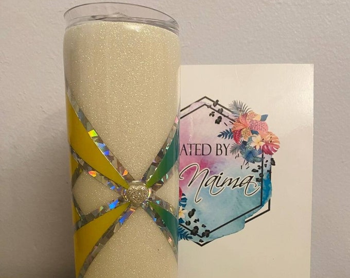 RTS 20oz Four Corners Heart Epoxy Tumbler