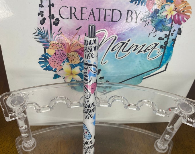 Refillable Medical Assistant Life Epoxy Gel Pen
