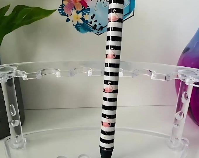 Refillable Flamingo Epoxy Gel Pen