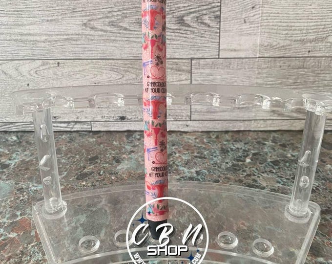 Refillable Gynecology At Your Cervix Glitter Gel Pen