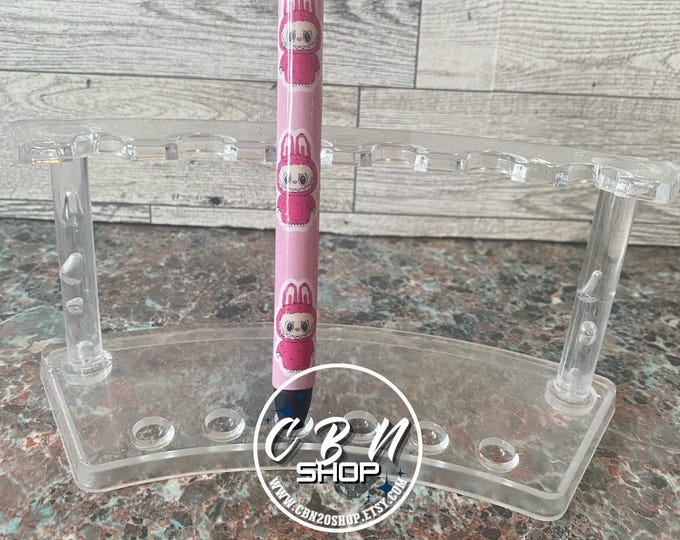 Refillable Labubu Glitter Epoxy Pen