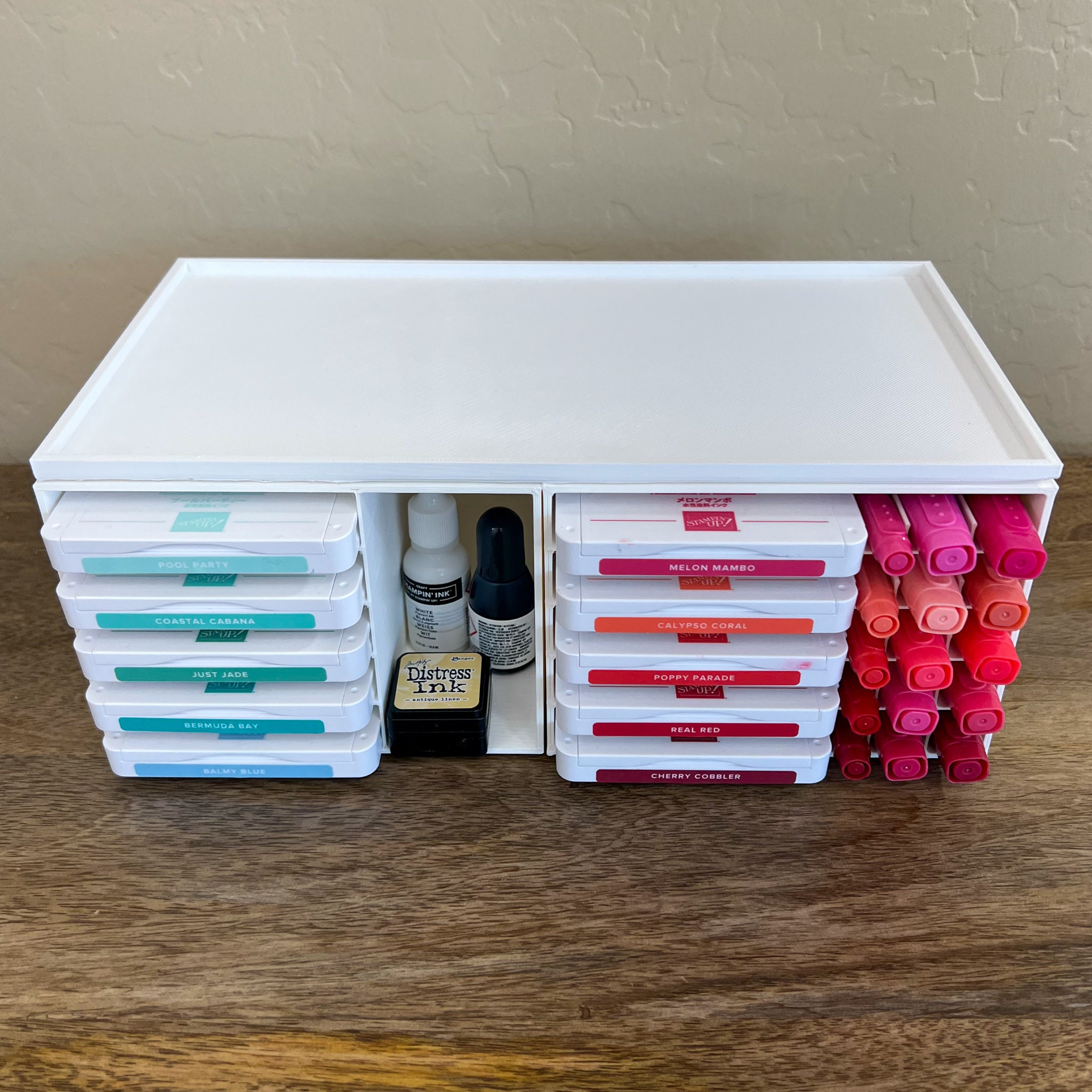 Stackable Ink Pad Storage Ink Pad Storage for Stampin up | Refills and Blending Brushes, New ...