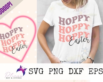 Hoppy Ostern SVG Datei, Ostern SVG Datei, Hoppy Ostern Cut Datei, Ostern digital download, ostern png Datei