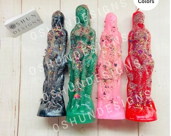 Herbal Men and Women Love//Come to Me// Cleansing/Money Dressed spell candle | Intention Candle Amor herbal//Ven a mí//Limpieza/Mujer/Hombre