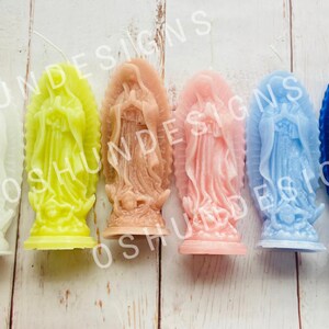 Vela Virgen De Guadalupe, Velas Virgen Mary, Velas Figura Guadalupe