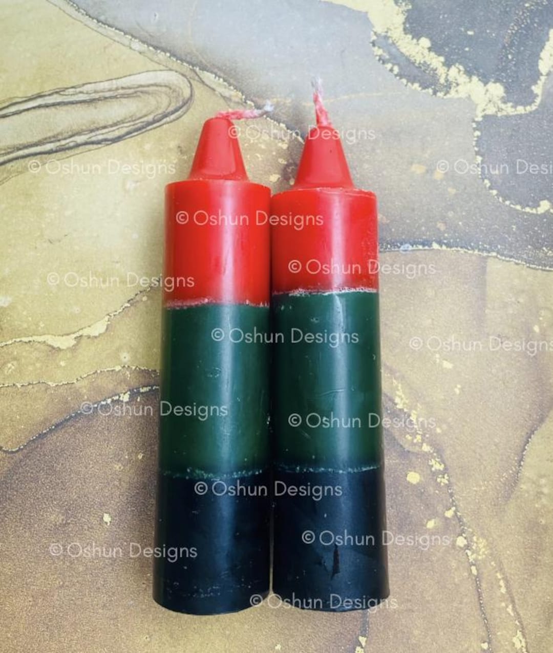 Triple Reversible 5.5'' Inch Taper Candles, Cleansing Candles, Velas De ...