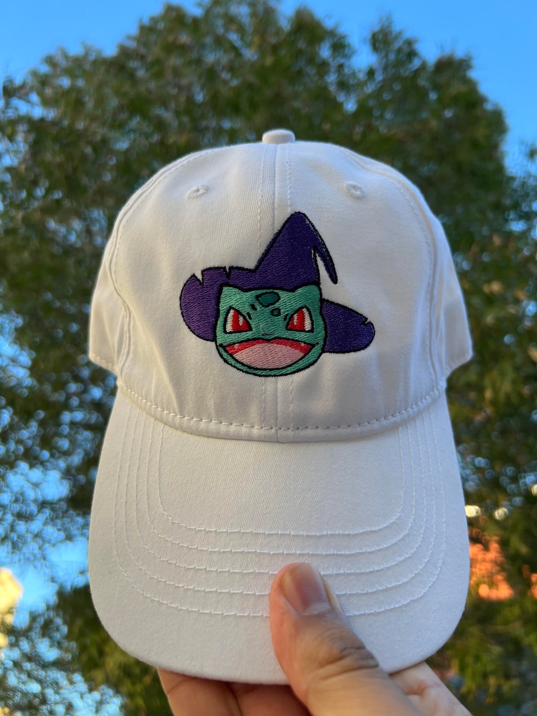Bulbasaur Halloween Embroidered Hat Australia