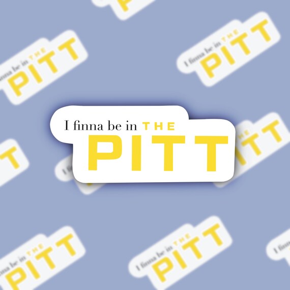 The Pitt TV Show Sticker | Vinyl Decal sticker