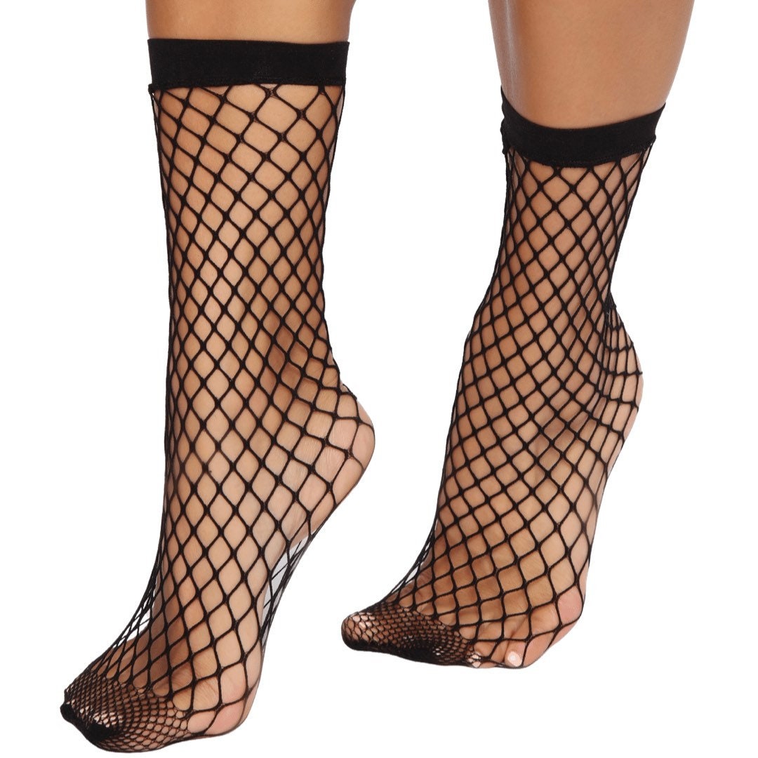 Kneden Outlook knijpen Fishnet socks - Etsy Nederland