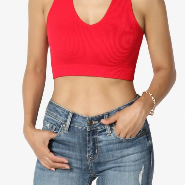 Racerback Cropped - Etsy