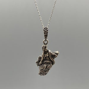 VIRGO / Zodiac Pendant / Astrology Sign Necklace / Horoscope Jewelry / Zodiac Necklace / 925 Sterling Silver Pendant / Unisex /Birthday gift