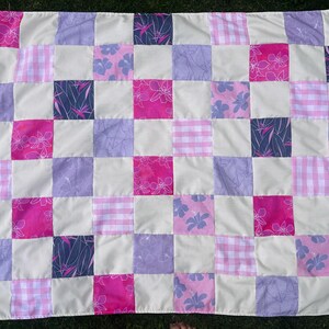 35x45” Lightweight Patchwork Blanket