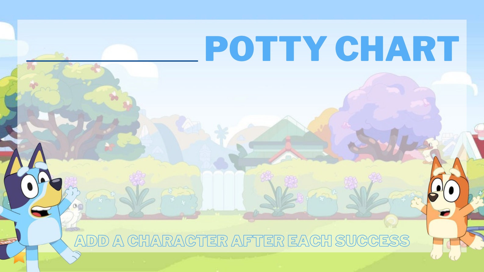 Bluey Potty Training Printable - Etsy Hong Kong