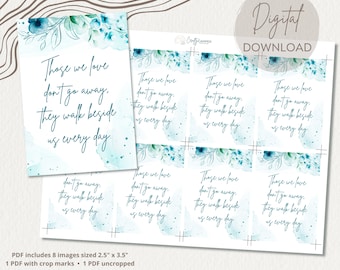 Sympathy Gift Tag - Etsy