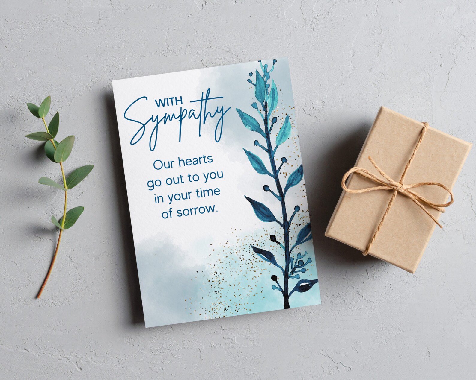 Sympathy Gift Tag | Sympathy Gift Printable | Condolence Gift Tag ...