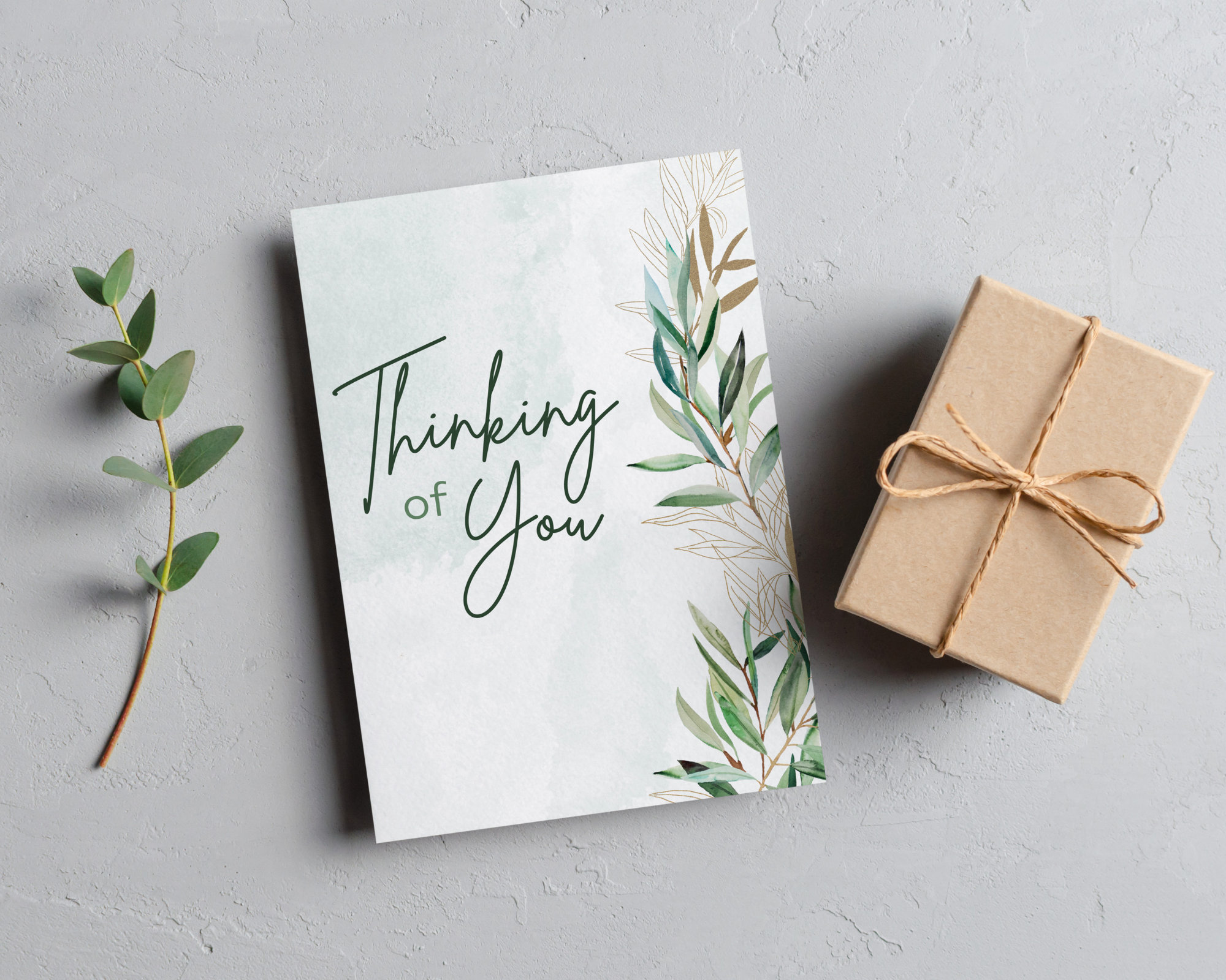 Thinking of You Gift Tag Sympathy Gift Printable Condolence Gift Tag