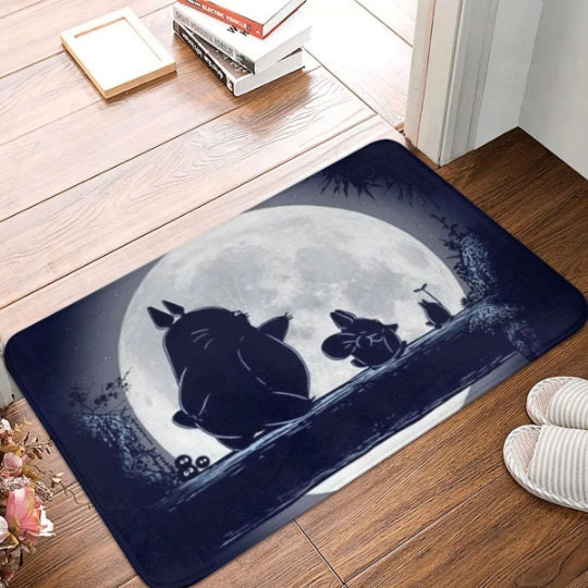 Cartoon Bathroom Water-absorbing Mat, Decorative Festival Doormat