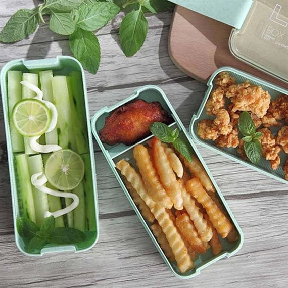 Insulated Food Container,Bento Stackable Lunch Box,3 Layers