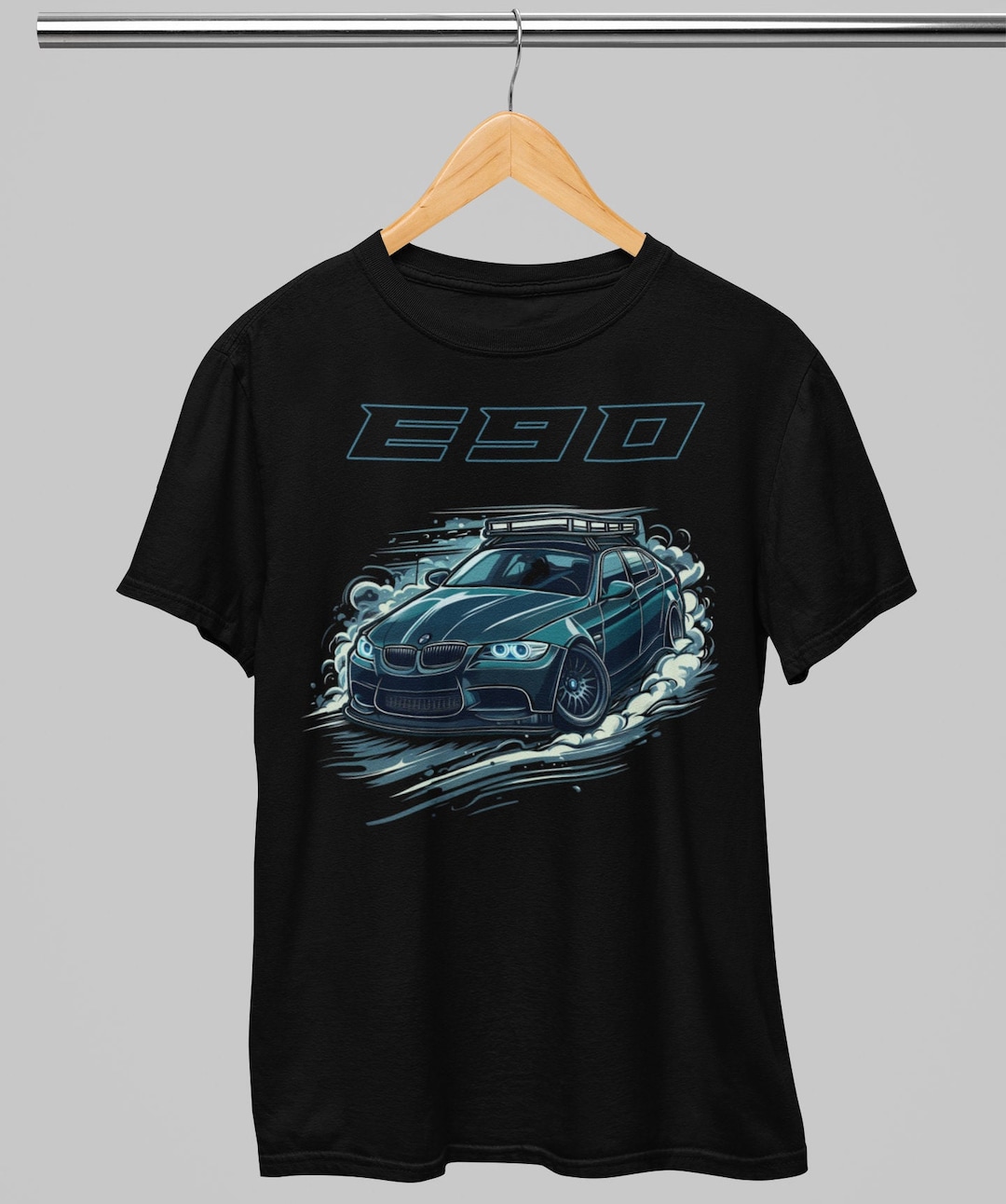 E90 Drift BMW Mens Classic Short Sleeve Black T Shirt - Etsy