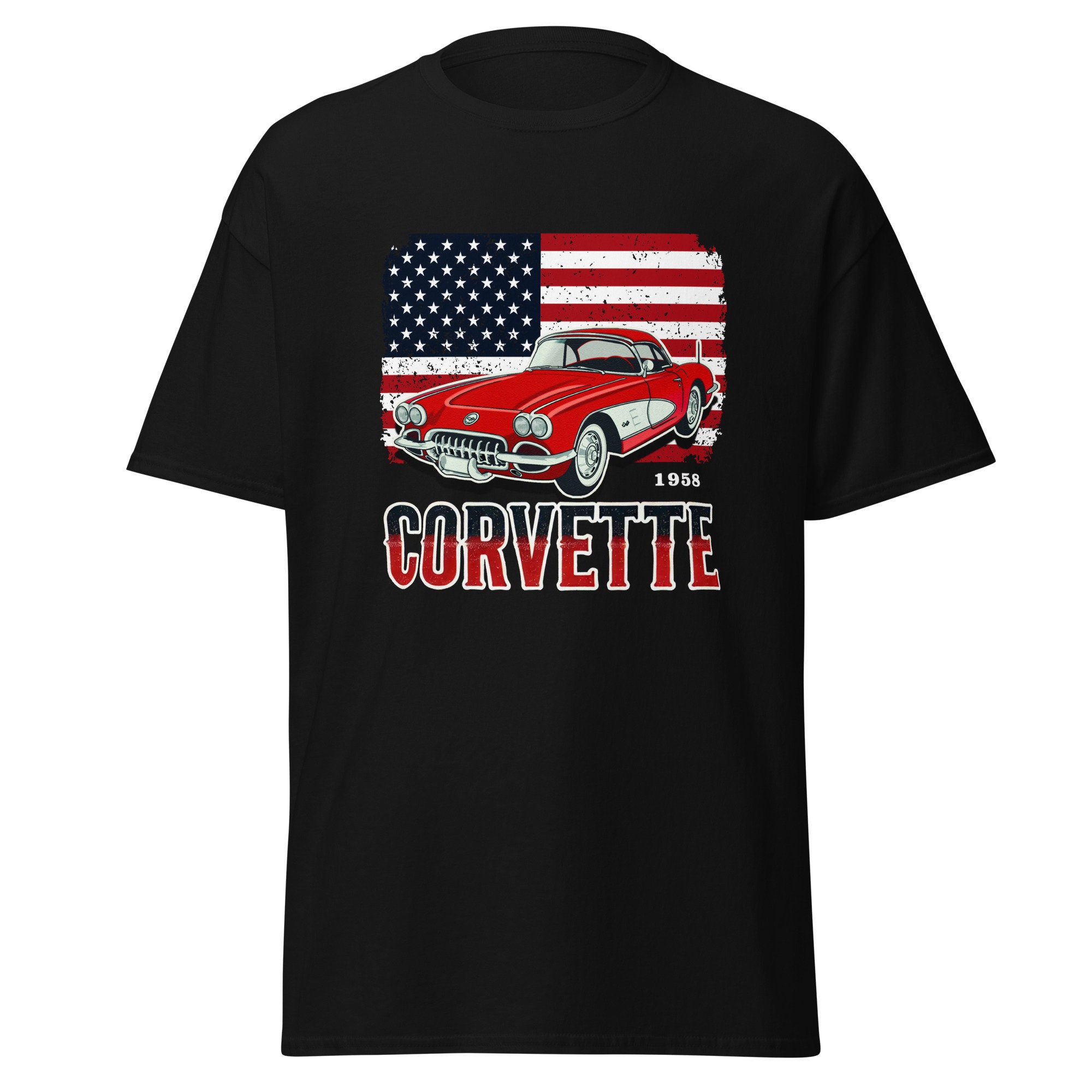 Vintage Corvette Tee - Etsy
