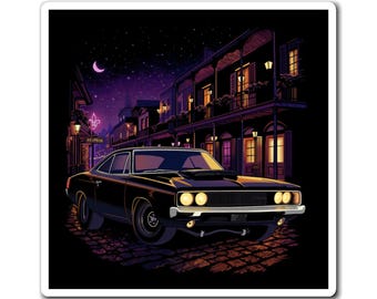 Mardi Gras de Nueva Orleans, Barrio Francés, Cultura del Automóvil, Muscle Car, Imán Negro