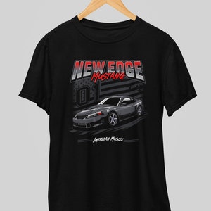 New Edge Mustang Amerikaans klassiek unisex T-shirt 1999-2004