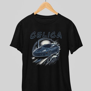 Cosmic Drive: Toyota Celica Celestial Unisex Graphic Tee