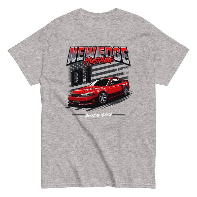 T-shirt Vintage Mustang Américain - Taille L - Classique Et Confortable
