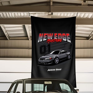 New Edge Mustang 99-04 Wall Art Flag Tapestry