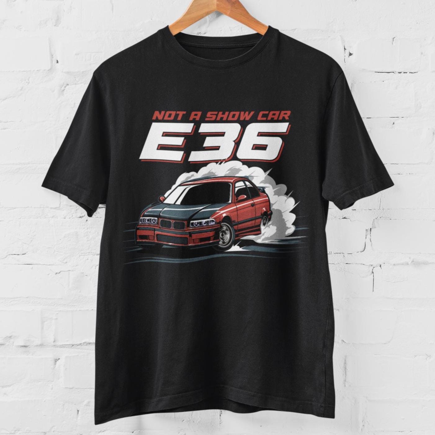 T-Shirt Grand Drift Auto Parodie GTA - BMW M3 E30 E36 Drift Cadeau Taille S