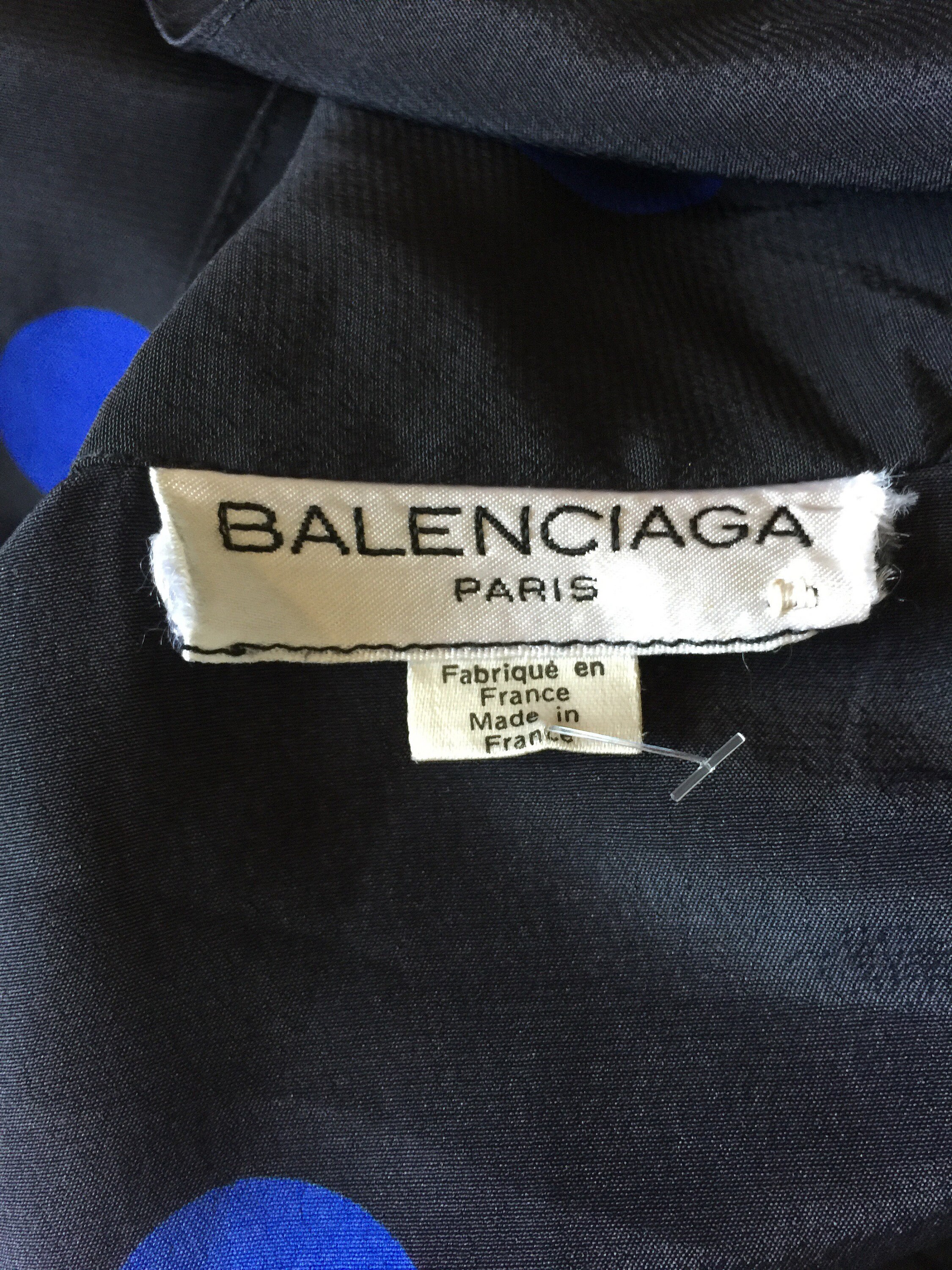 Vintage BALENCIAGA Dress - Etsy