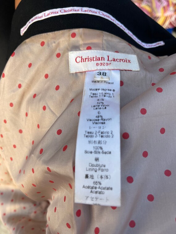 CHRISTIAN LACROIX double layer jacket. - image 9