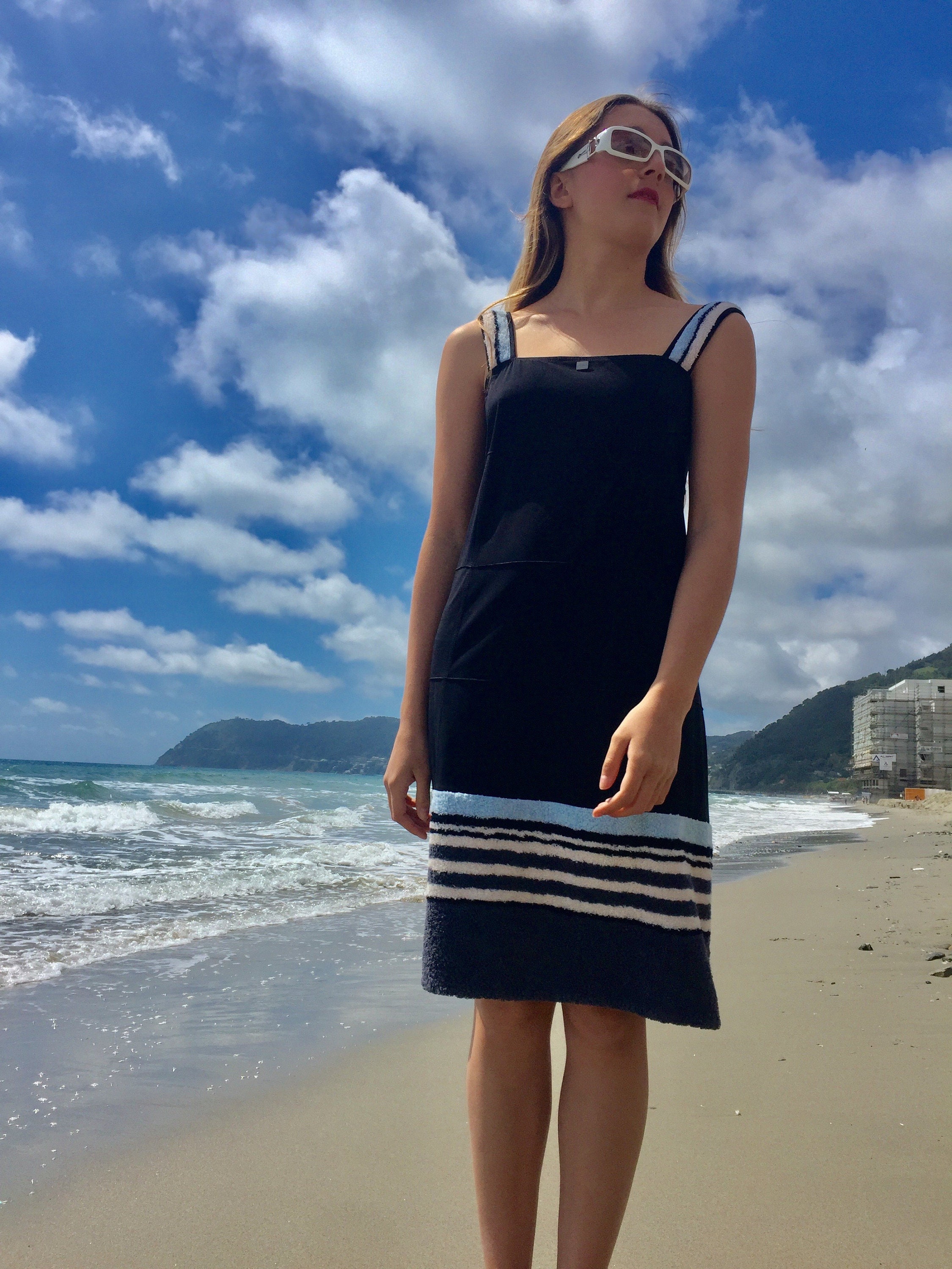 chanel beach dress Long dress - Silk, black  Fashion