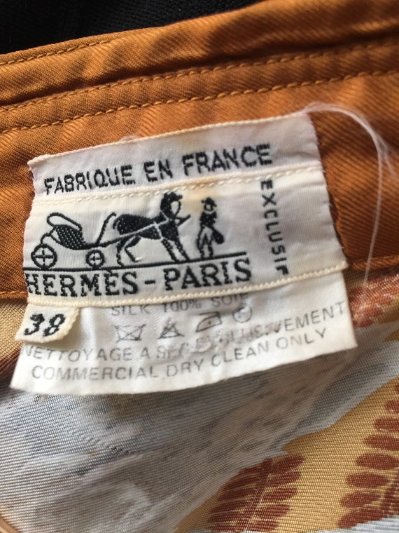 Vintage HERMÈS shirt - image 8