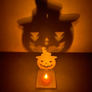 LED Pumpkin Shadow Caster