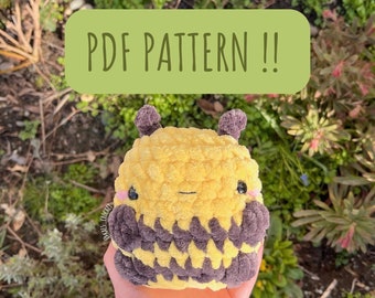 Modèle de crochet PDF abeille !!