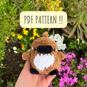 Platypus PDF crochet pattern !!