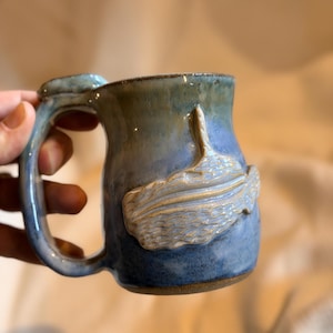 Handmade West Virginia Mug: WV Ceramic Pottery Gift