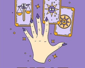 Personalisierte Tarotkarte Zukunft Legung