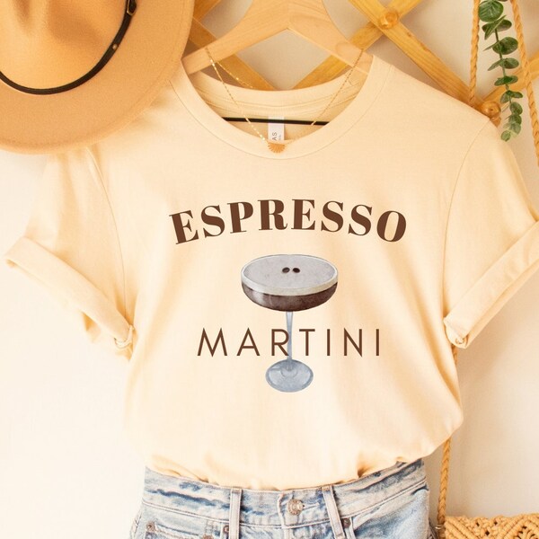 Espresso Martini T Shirt Etsy