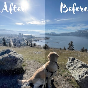 Lightroom Preset for Sunny Blue Sky