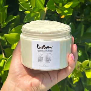 Hair Curl Butter, Silky hair moisturizer | healthy lightweight leave in