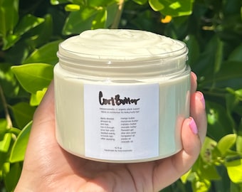 Leinsamen Leave In Conditioner | Defining leichte Feuchtigkeitscreme Leave In - Cupuacu Butter, Jojobaöl, Murumuru Butter, Aloe Vera etc.