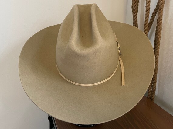 Stetson Vintage Open Road Cowboy Hat with Origina… - image 4