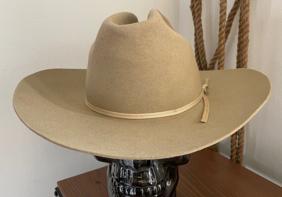 Stetson Vintage Open Road Cowboy Hat with Origina… - image 6
